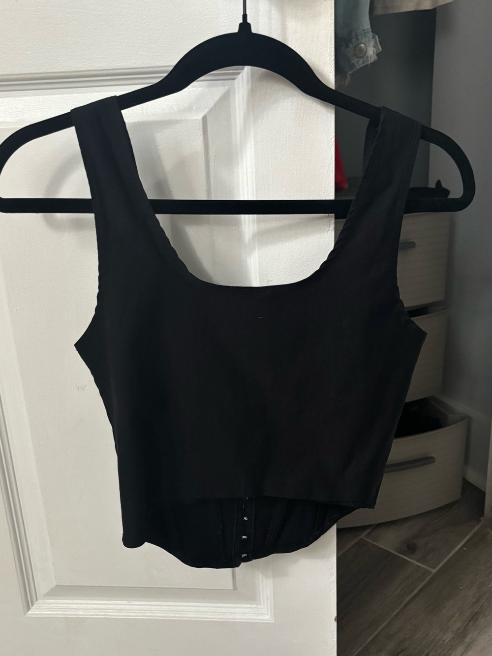 Windsor Black Corset-Style Camisole - Picture 2 of 3